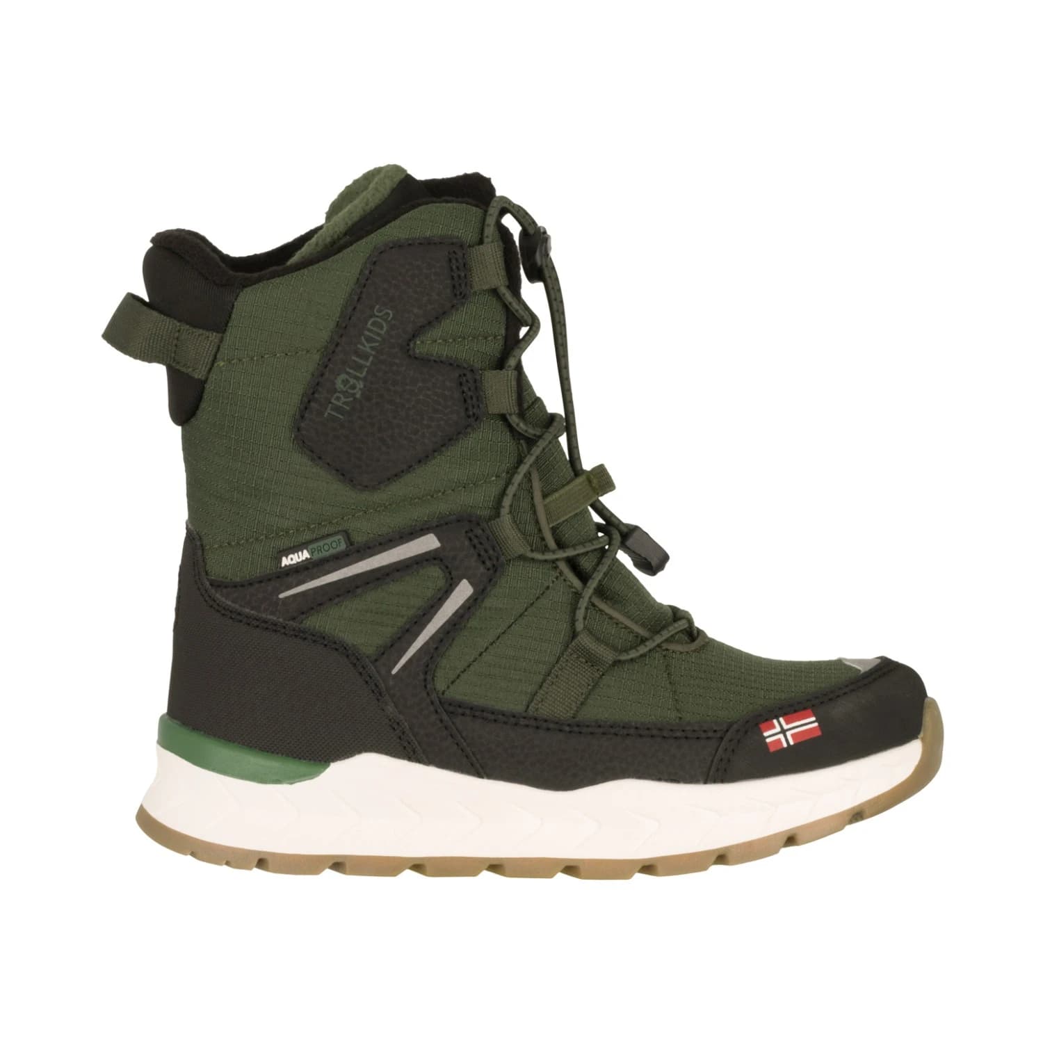Детски зимни ботуши Trollkids Kid's Nordkapp Winter Boots XT Winter boots - Ivy / Black