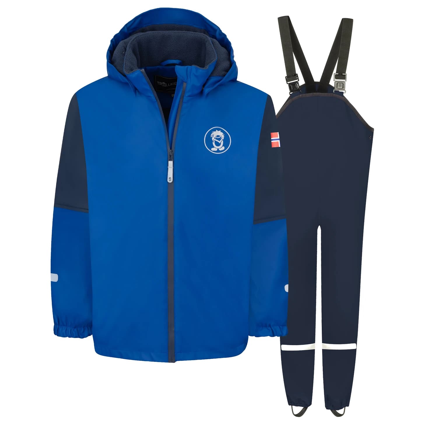 Детска грейка Trollkids Kid's Odda Winter Set Clothing set - Royal Blue / Navy