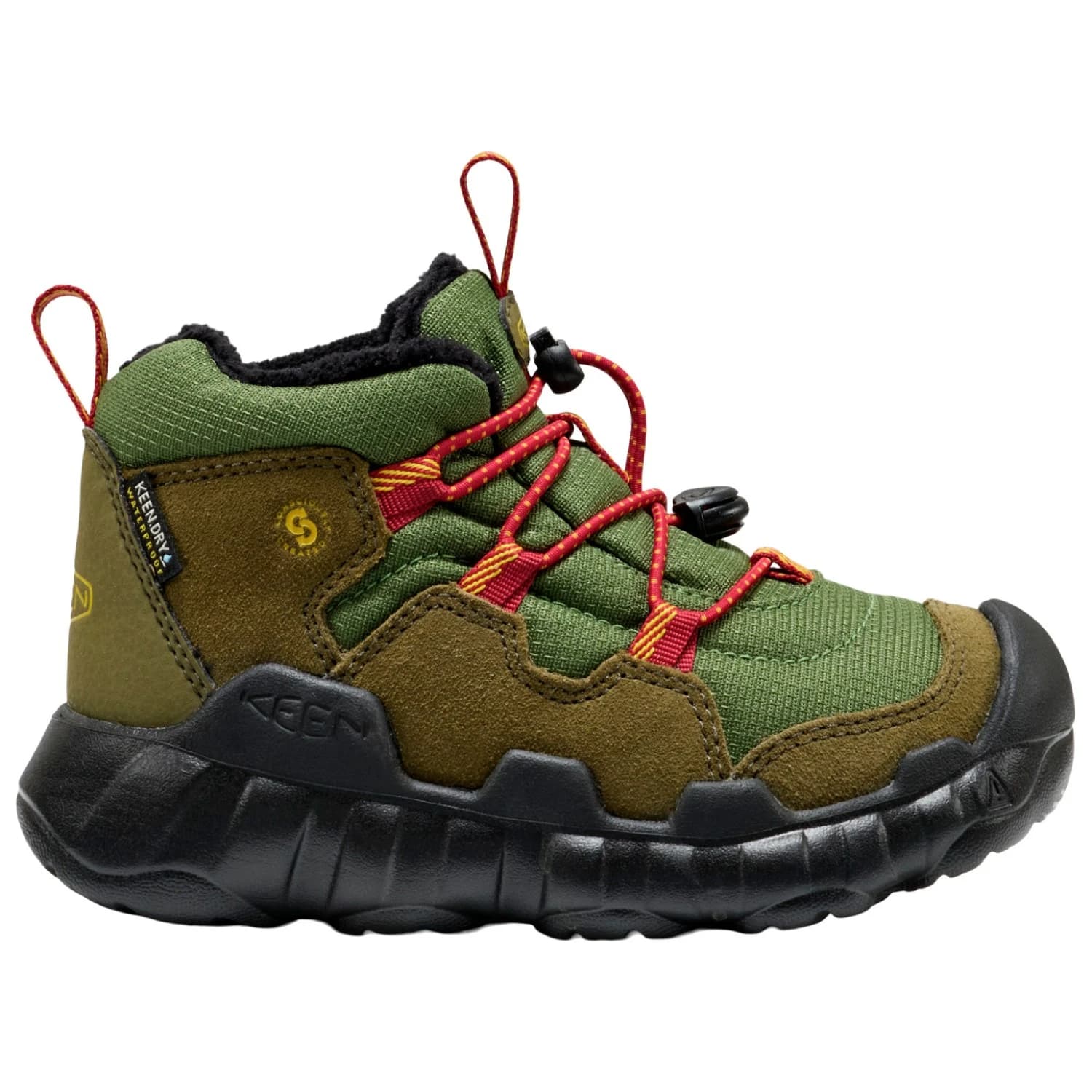 Детски зимни ботуши Keen Kid's Hypowser Chukka WP Winter boots - Forest Night / Garnet
