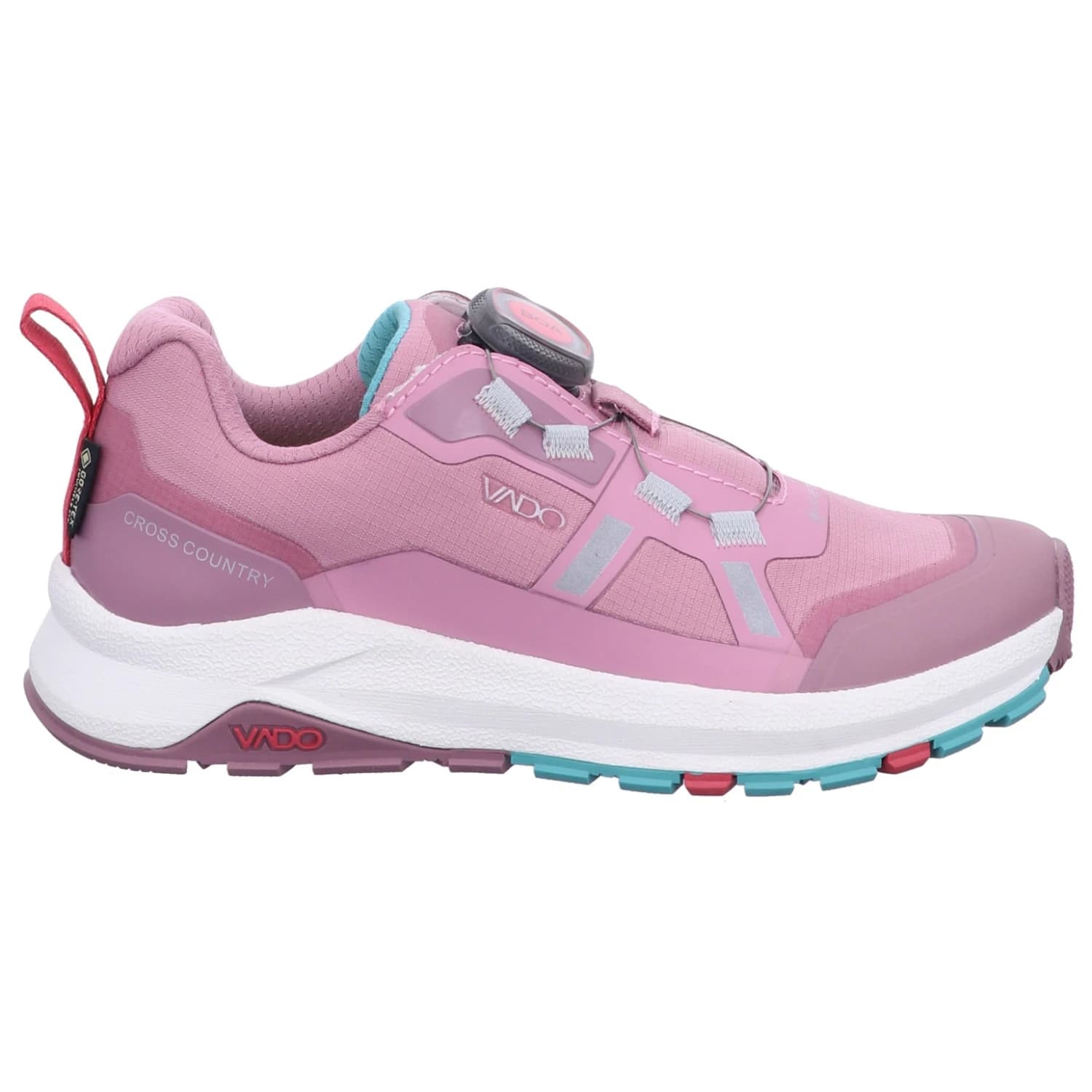 Детски мултиспорт обувки VADO Kid's Cross Lo Boa GTX-Inv. Multisport shoes - Old Rose