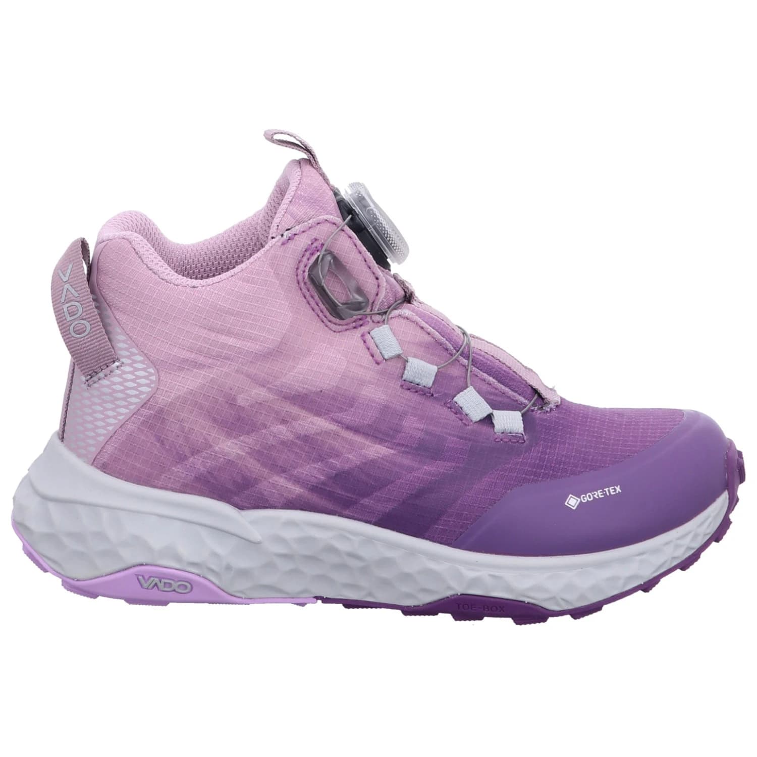 Детски туристически обувки Vado Kid's Surfer Mid Boa GTX Walking boots - Purple