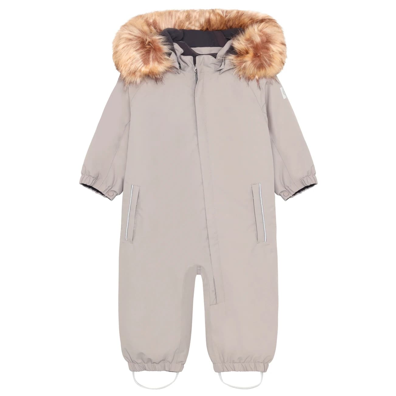 Детска грейка Color Kids Baby's Coverall with Fake Fur Overall - Rock Ridge