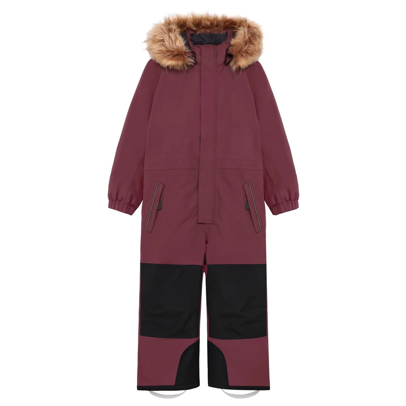Детска грейка Color Kids Kid's Coverall with Contrast & Fur Overall - Catawba Grape