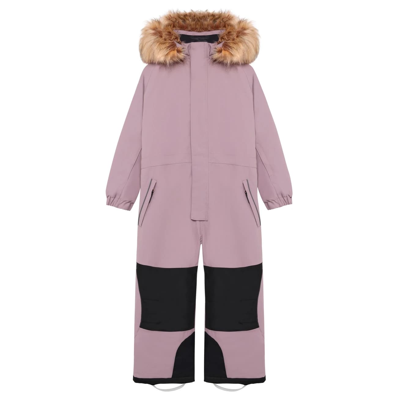 Детска грейка Color Kids Kid's Coverall with Contrast & Fur Overall - Toadstool