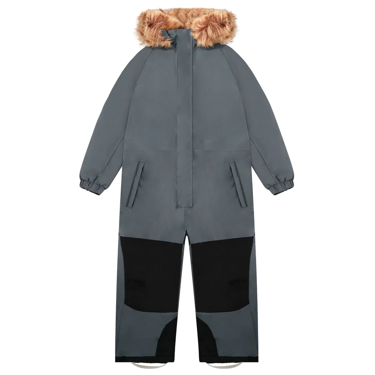 Детска грейка Color Kids Kid's Coverall with Contrast & Fur Overall - Turbulence