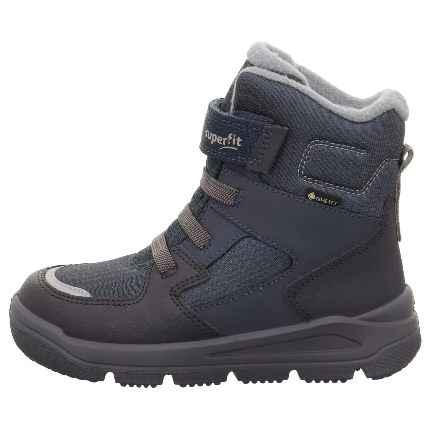 Детски зимни ботуши Superfit Kid's Mars C GTX Winter boots - Blau / Hellgrau