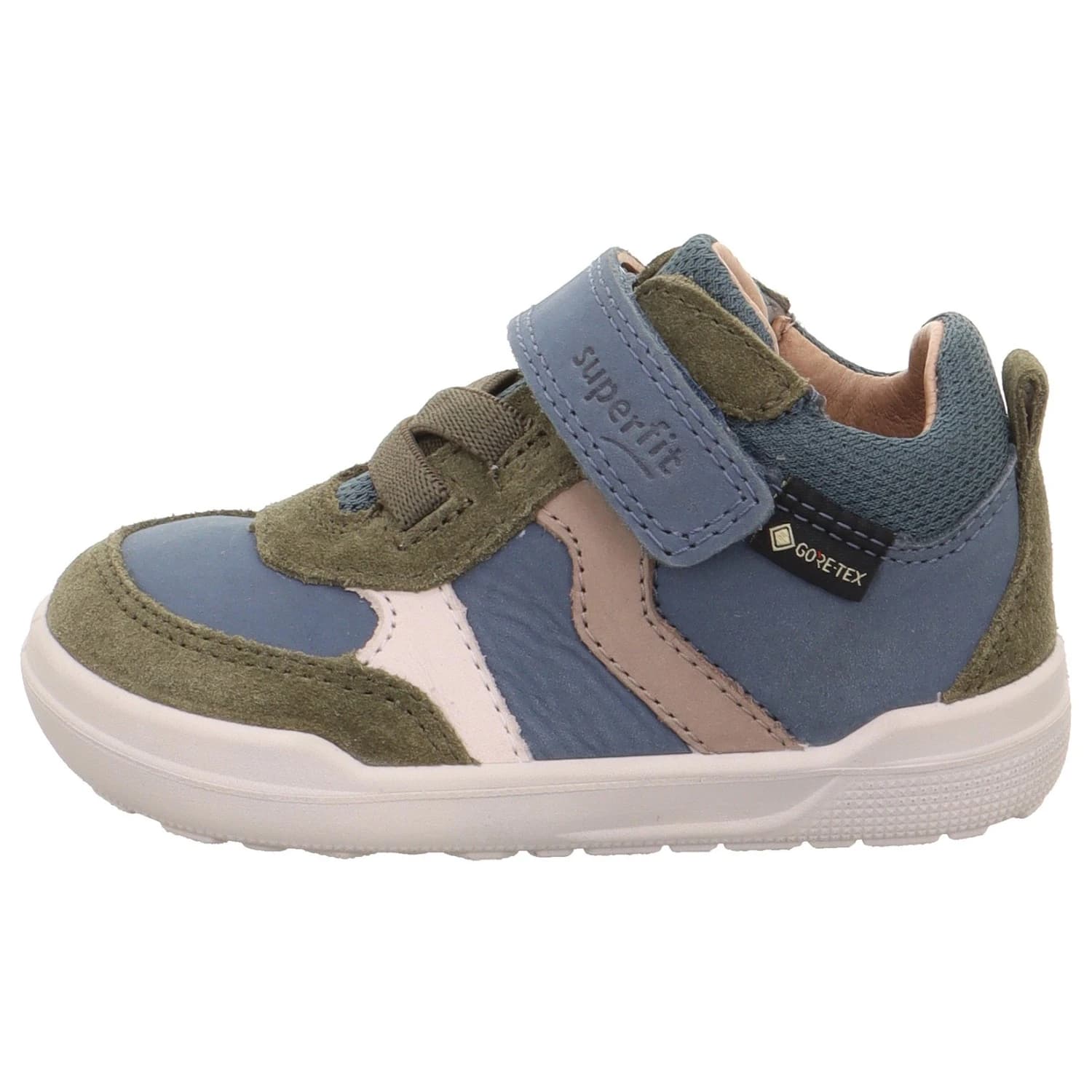 Детски обувки barefoot Superfit Kid's Superfree 2.0 B GTX Barefoot shoes - Grün / Blau