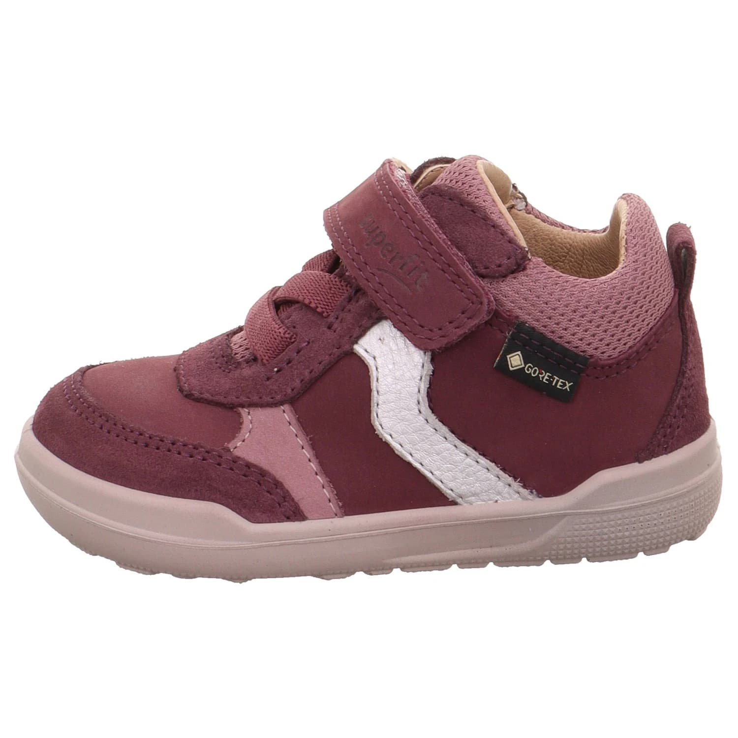 Детски обувки barefoot Superfit Kid's Superfree 2.0 B GTX Barefoot shoes - Rot / Lila