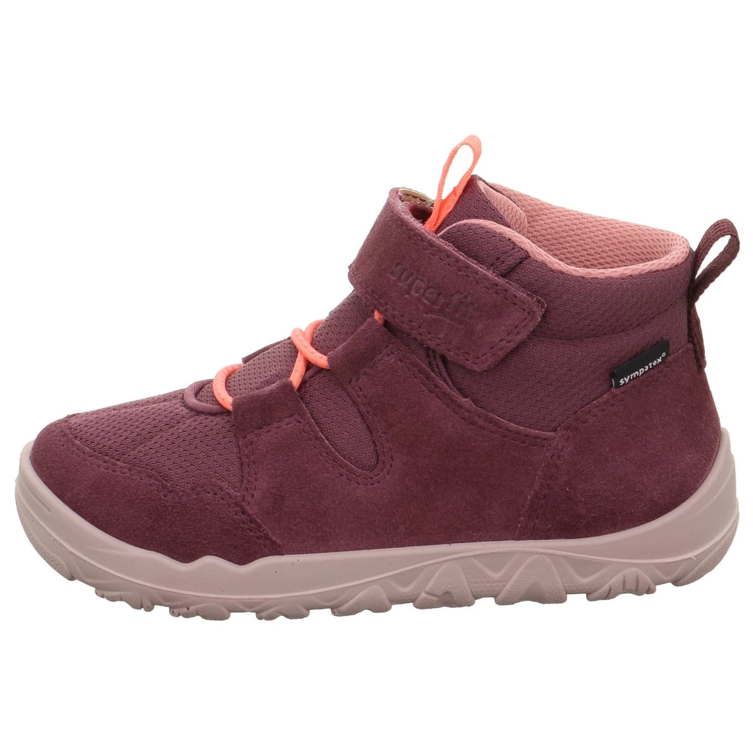 Детски обувки barefoot Superfit Kid's Walderi B Sympatex Barefoot shoes - Rot / Orange