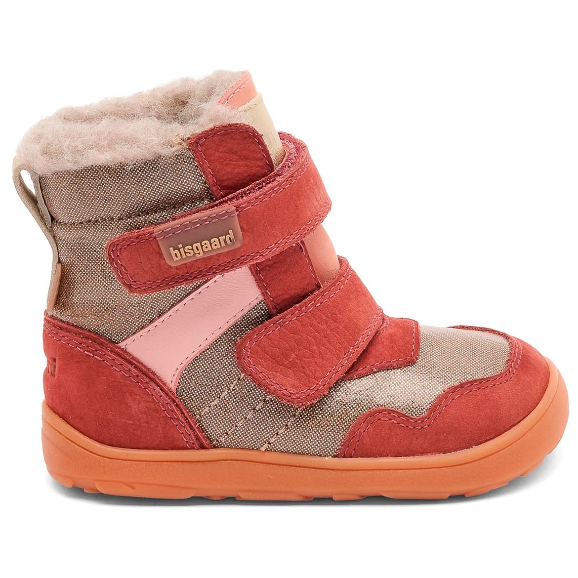 Детски зимни ботуши Bisgaard Kid's Barefoot Timo Tex Winter boots - Bordeaux