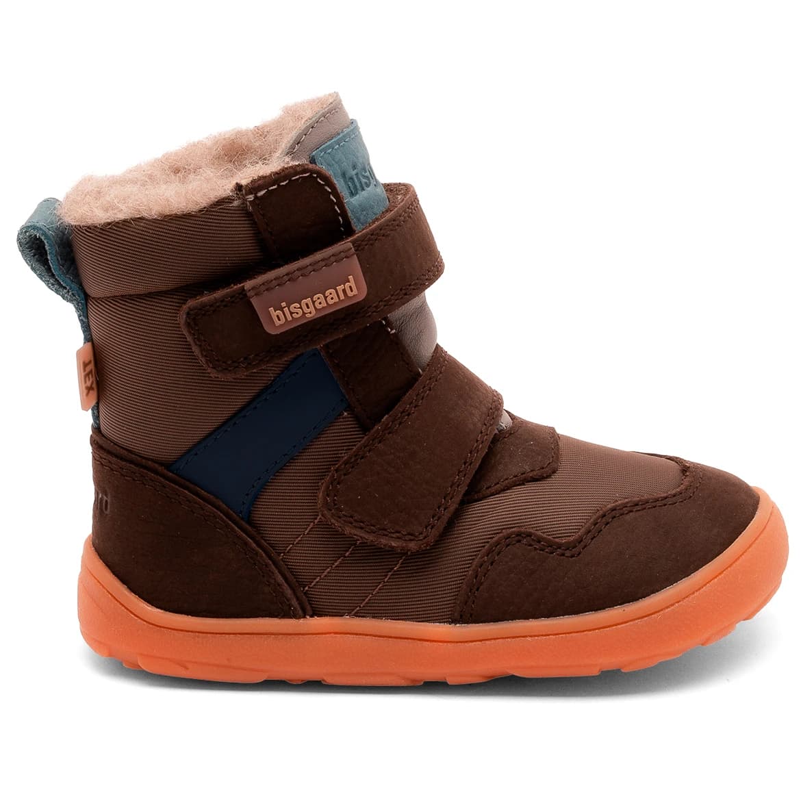 Детски зимни ботуши Bisgaard Kid's Barefoot Timo Tex Winter boots - Dark Brown