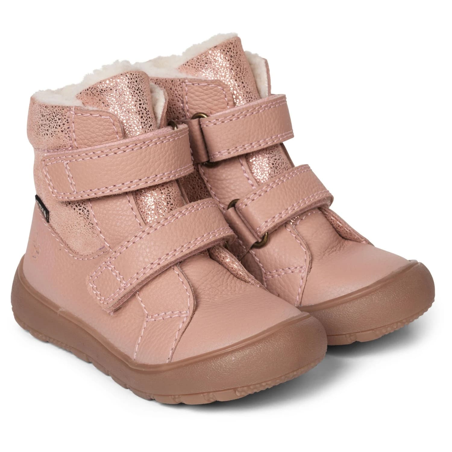 Детски зимни ботуши Bundgaard Kid's Siggi Winter boots - Dusty Rose Glitter