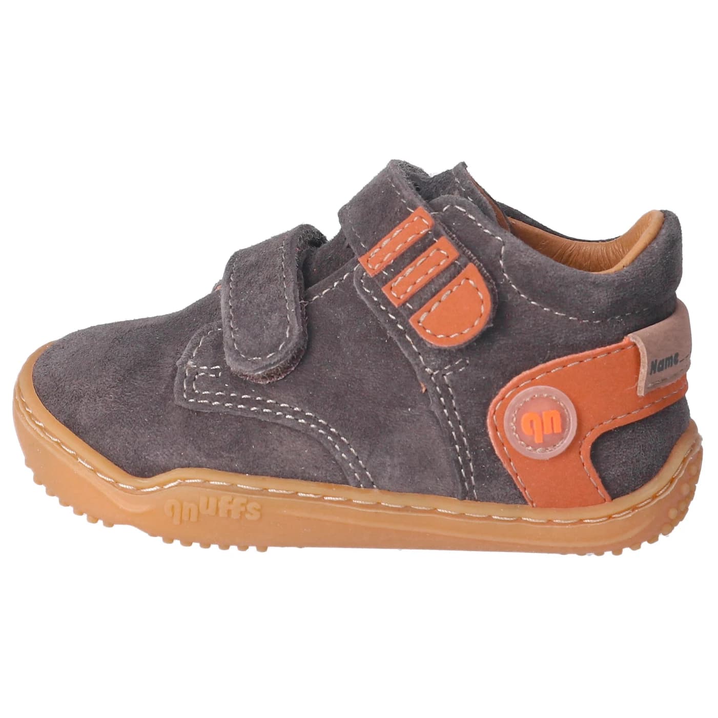 Детски обувки barefoot qnuffs Kid's Buche Barefoot shoes - Cafe / Rost