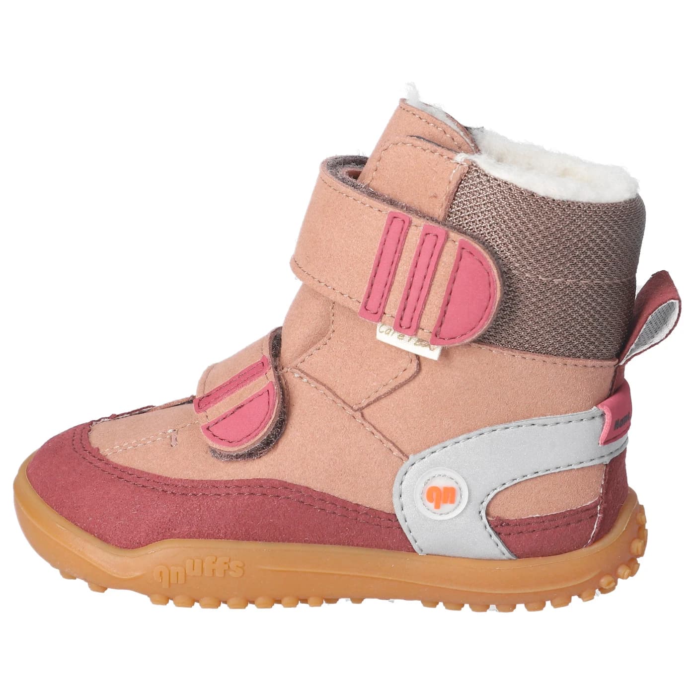 Детски зимни ботуши qnuffs Kid's Tanne Winter boots - Burgund / Schoko