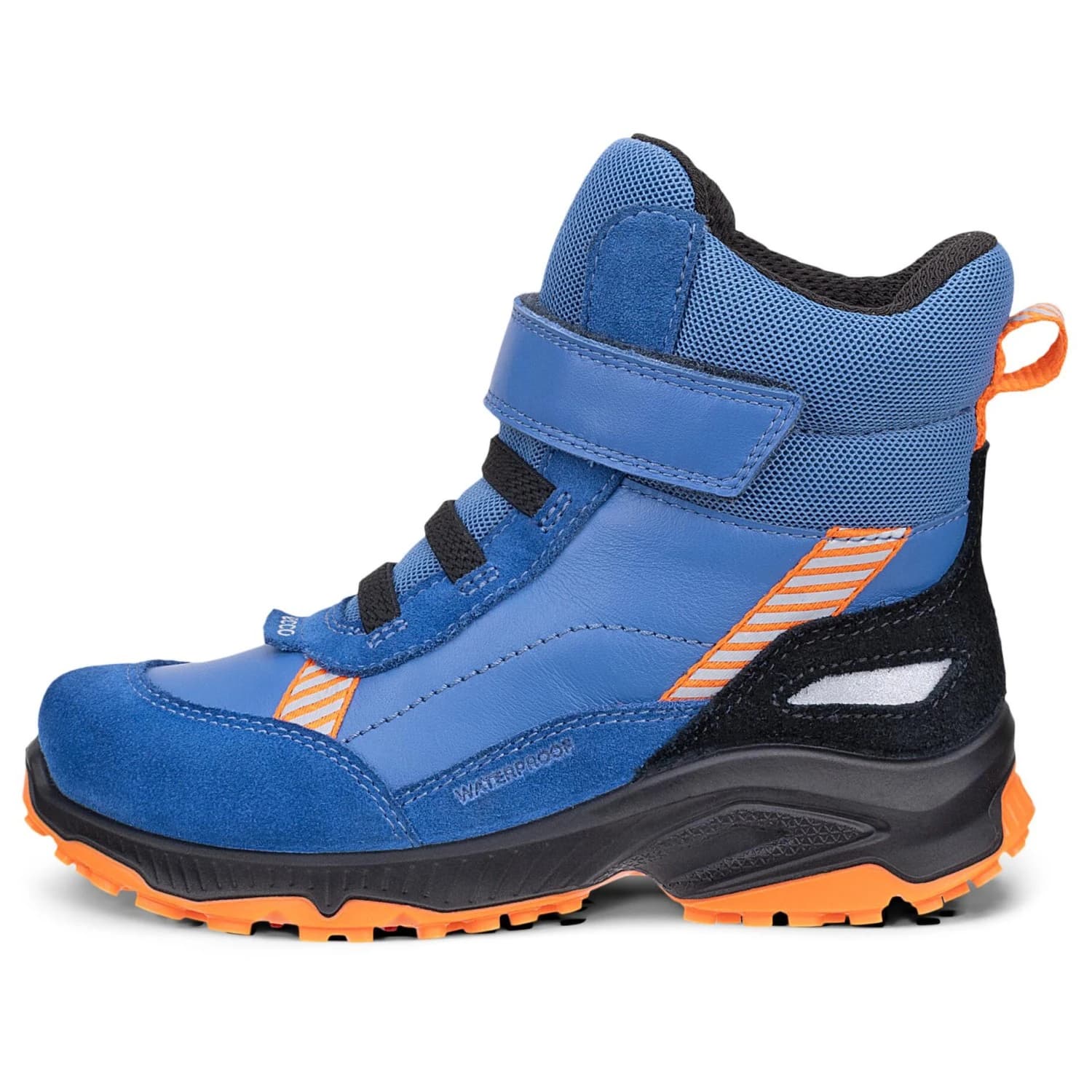 Детски зимни ботуши Ecco Kid's Receptor Xp VC Boot Winter boots - Federal Blue / Federal Blue / Federal Blue