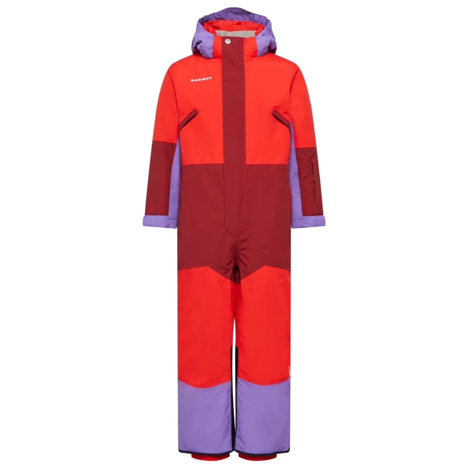 Детска грейка Mammut Kid's Stoney HS Thermo Onesie Overall - Dark Mammut Red / Mammut Red