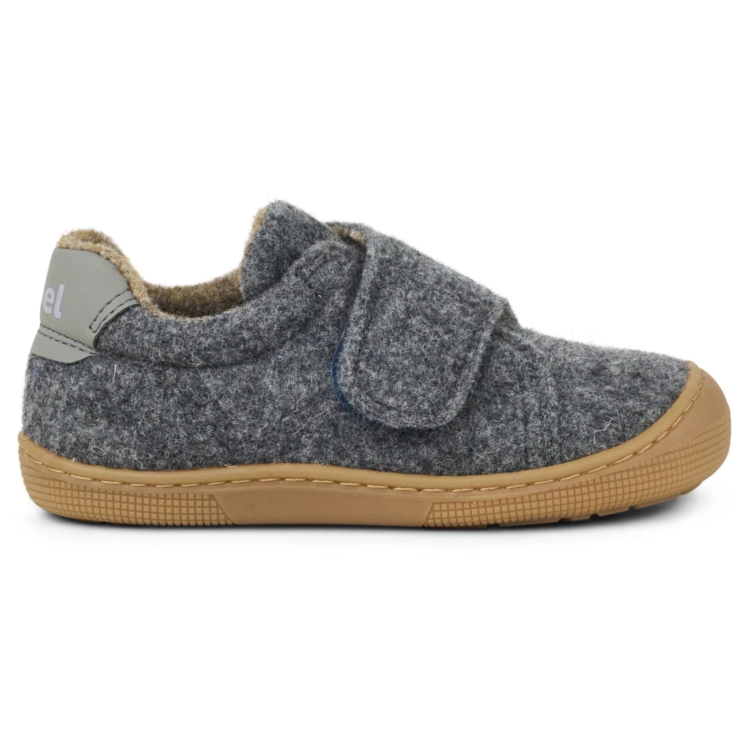 Детски обувки barefoot Koel Kid's Dan Felt Barefoot shoes - Dark Grey