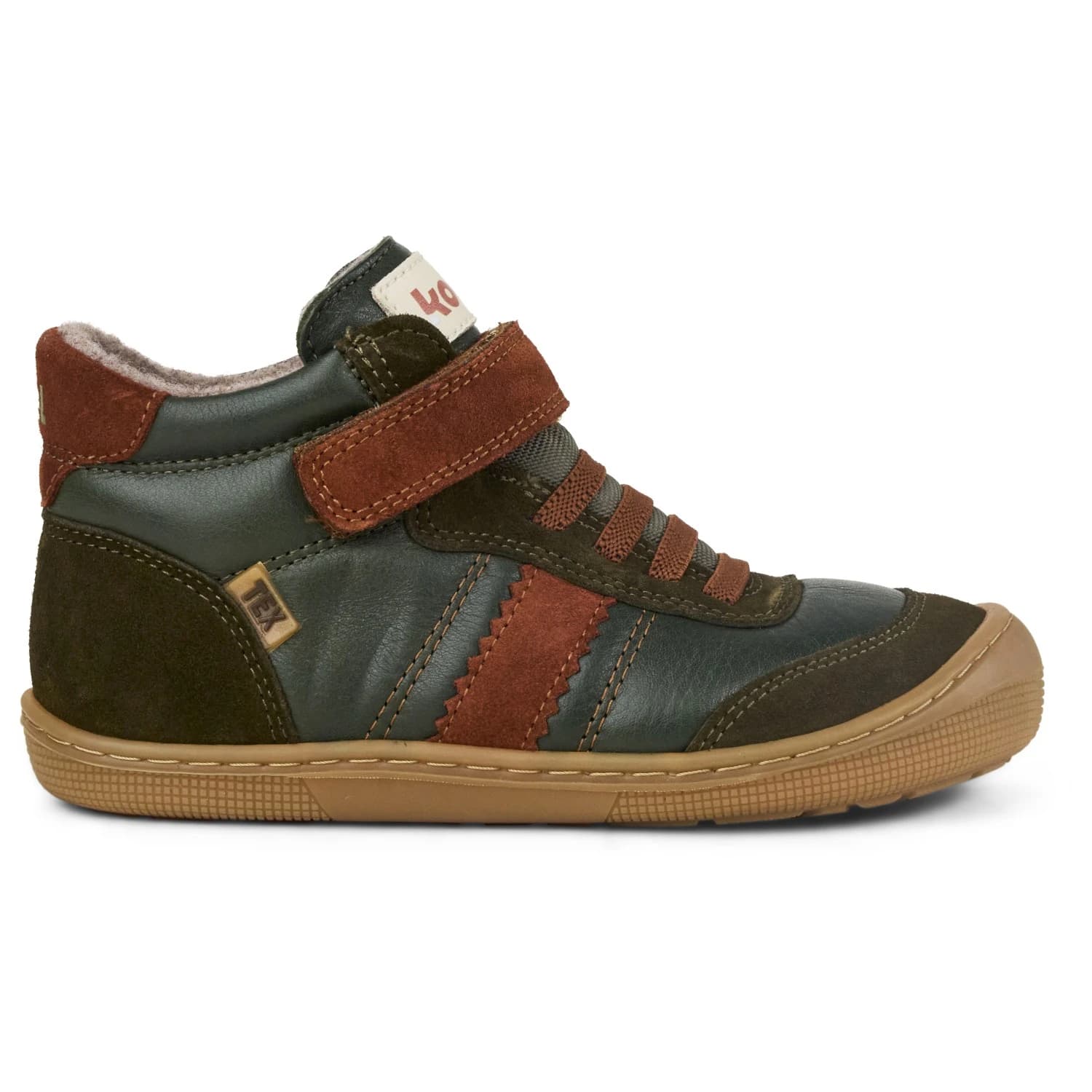 Детски обувки barefoot Koel Kid's Daniel 3.0 Suede Barefoot shoes - Green