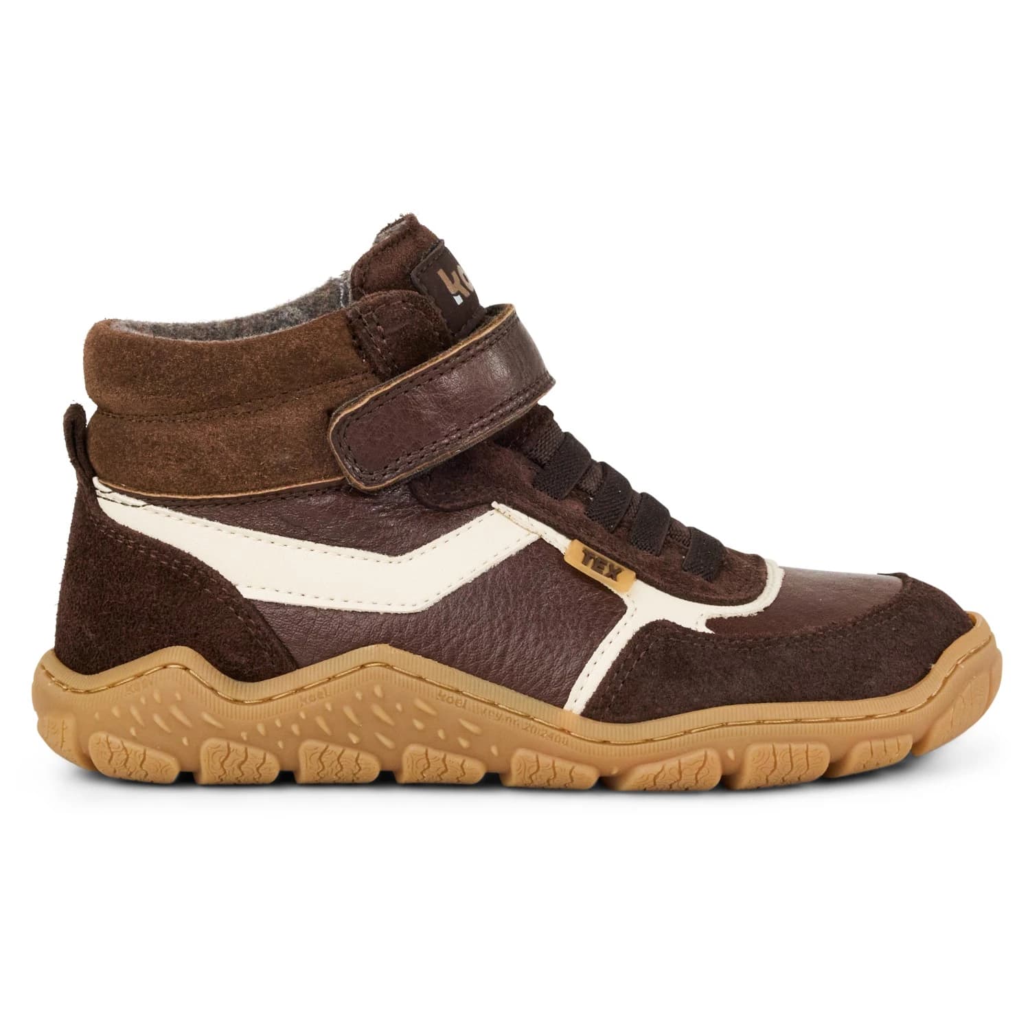 Детски обувки barefoot Koel Kid's Rami Wool Tex Barefoot shoes - Brown