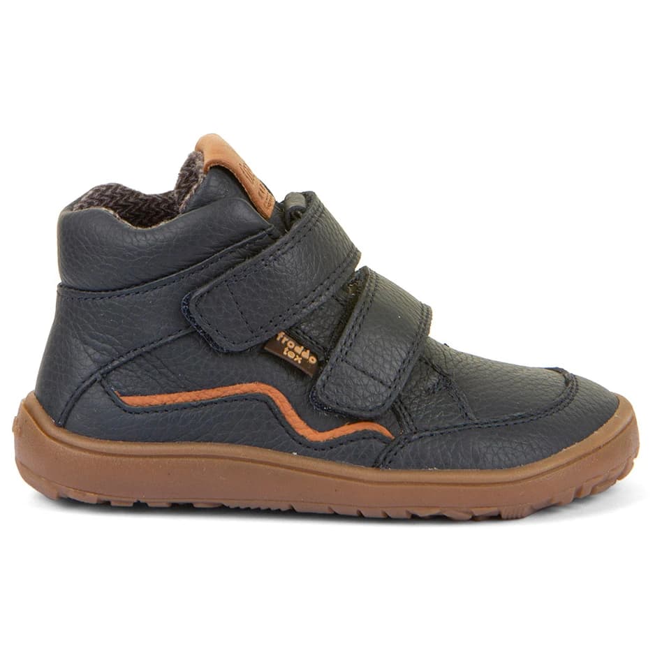 Детски обувки barefoot Froddo Kid's Barefoot Tex Autumn Leather Barefoot shoes - Dark Blue