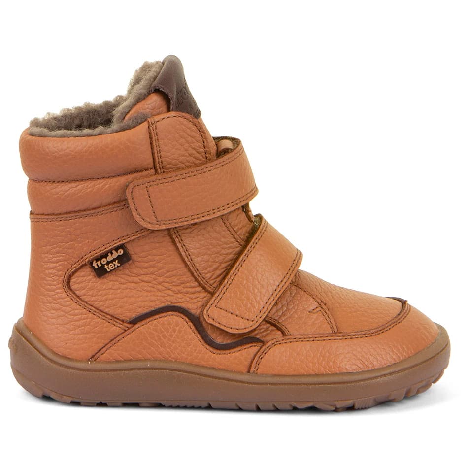 Детски зимни ботуши Froddo Kid's Barefoot Tex Winter Winter boots - Cognac