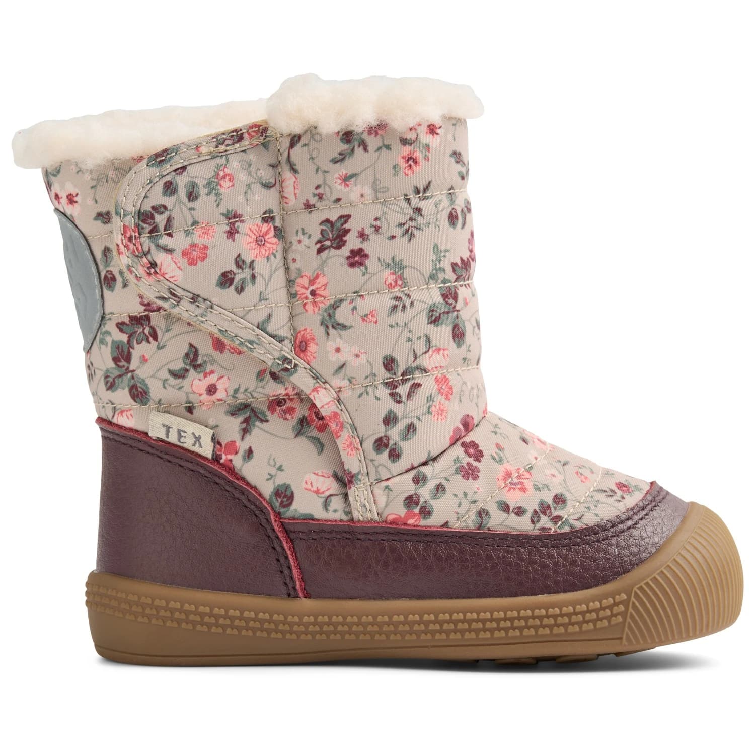 Детски зимни ботуши WHEAT Kid's Winterboot Delaney 2.0 Tex Winter boots - Grey Moon Flowers