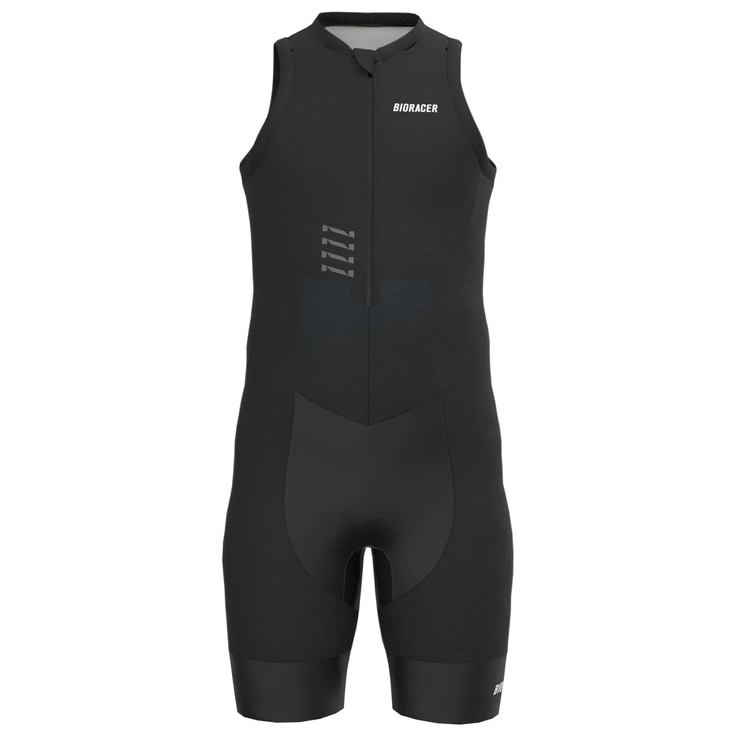 Детски скин за колоездене Bioracer Kid's Icon Multi Tri Suit Cycling skinsuit - Black Petrol