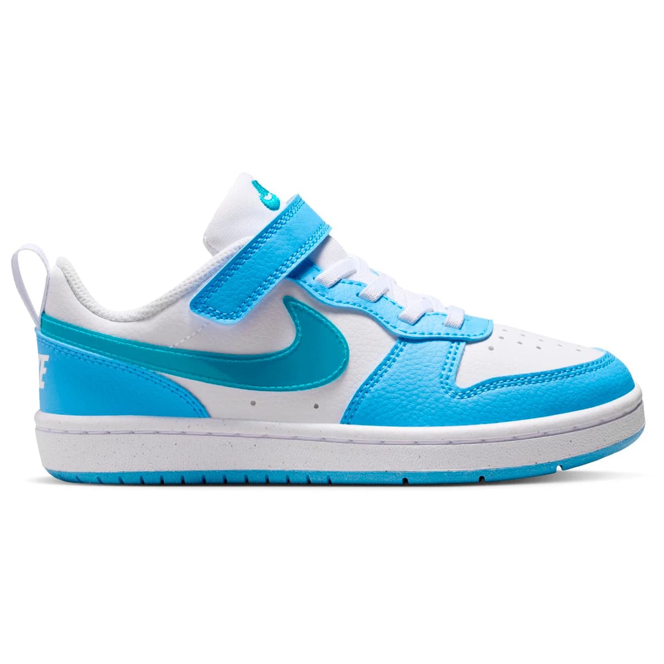 Детски маратонки Nike Small Kid's Court Borough Low Sneakers - White / Energy / Football Blue