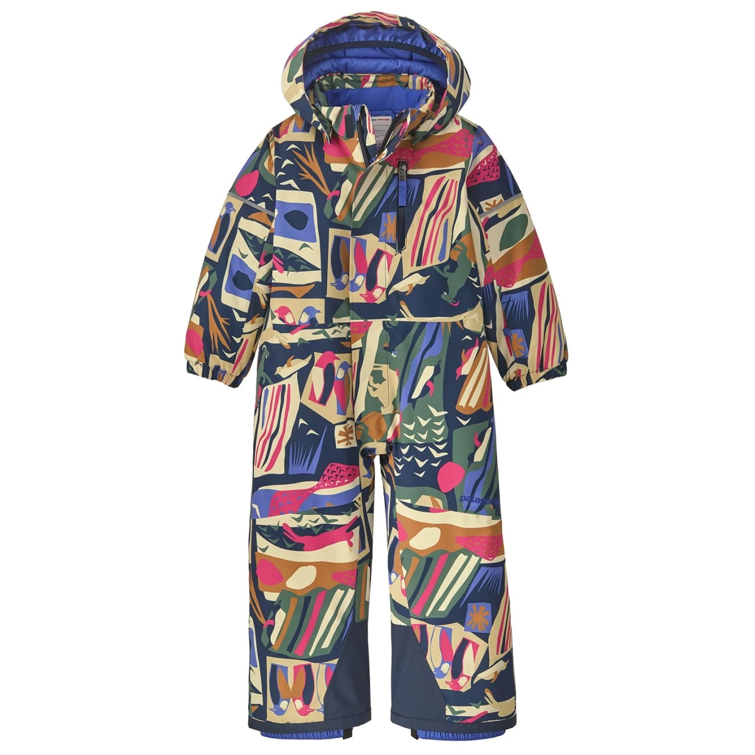 Грейка Patagonia Baby's Snow Pile One-Piece Overall - Let's Chat: New Navy