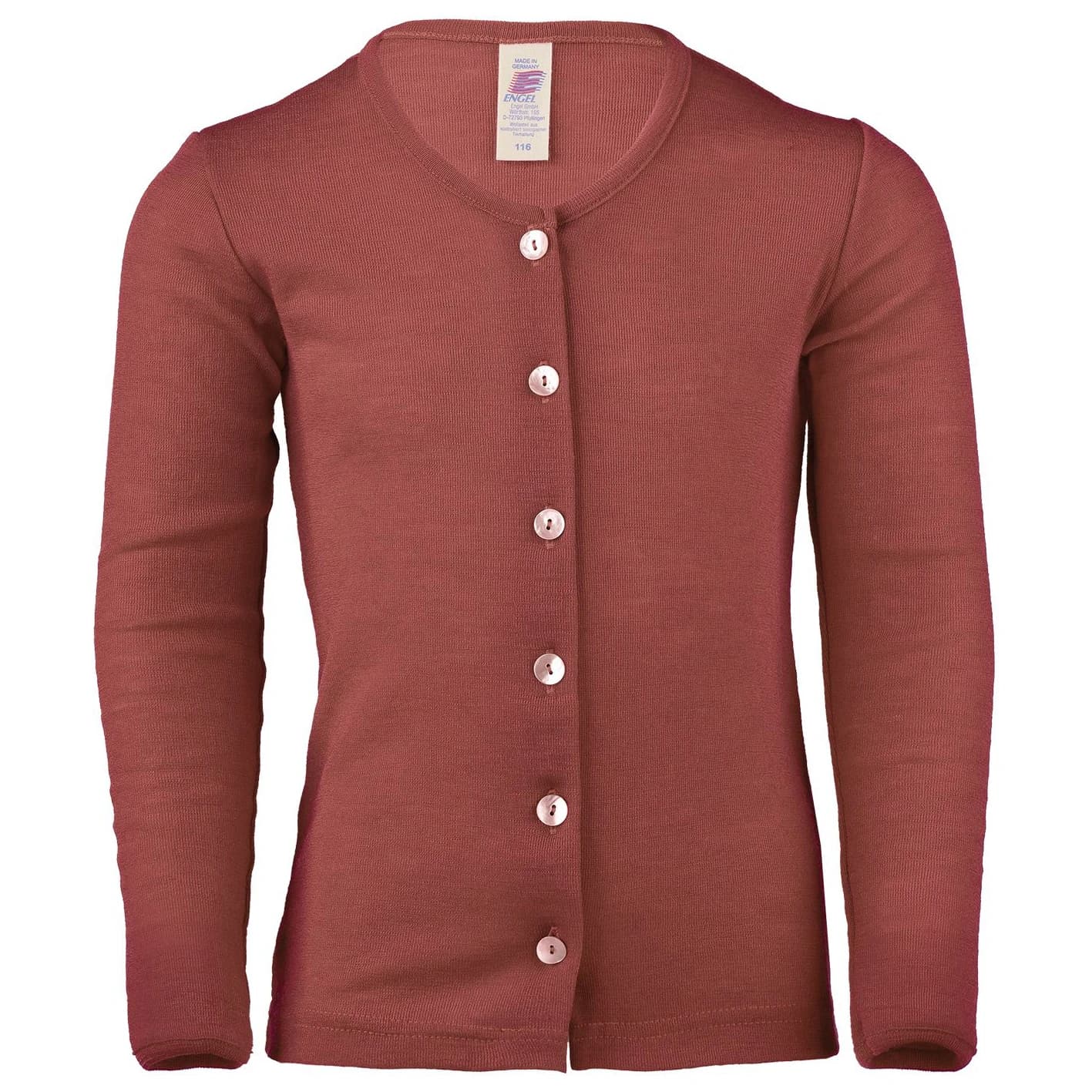 Вълнено яке Engel Children's Cardigan Wool jacket - Kupfer