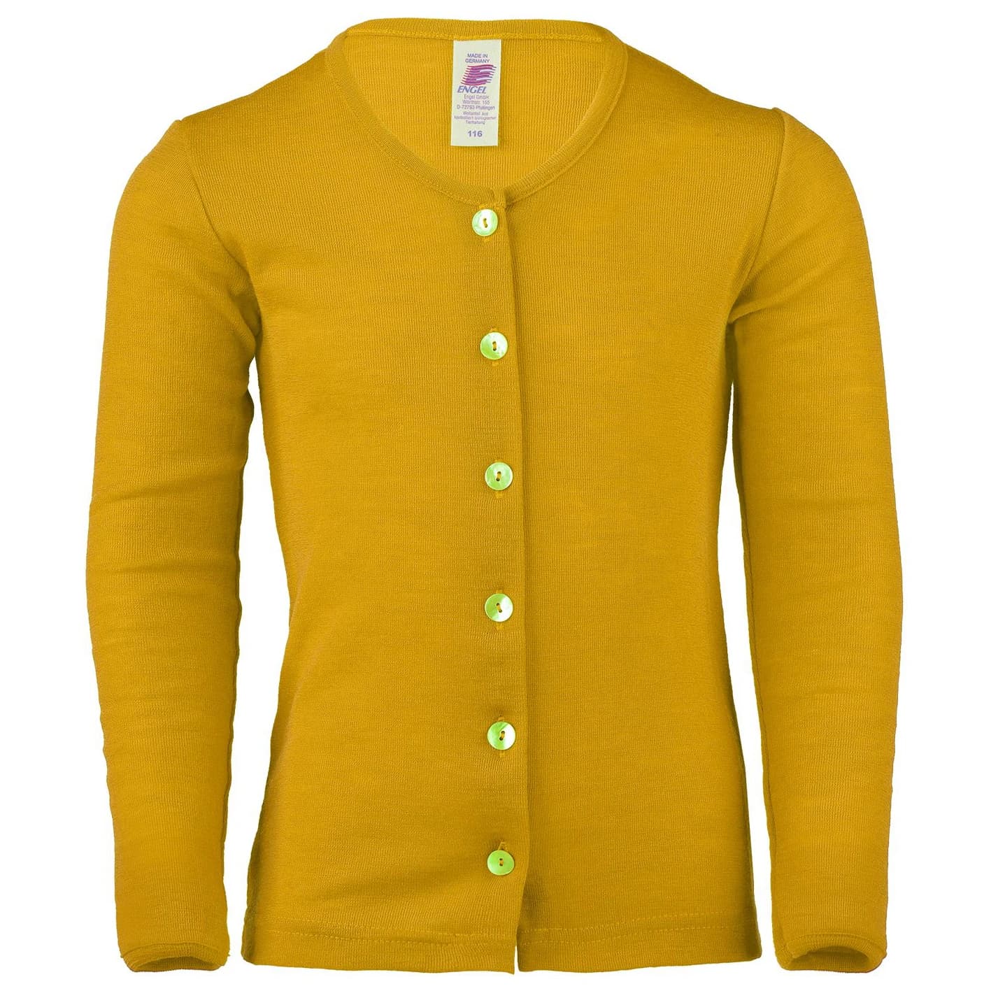Вълнено яке Engel Children's Cardigan Wool jacket - Safran