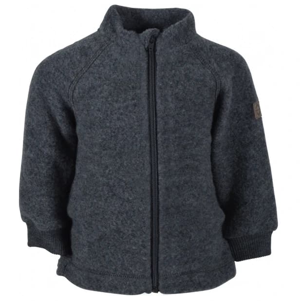 Детско вълнено яке Mikk-Line Kid's Wool Jacket - Anthracite Melange