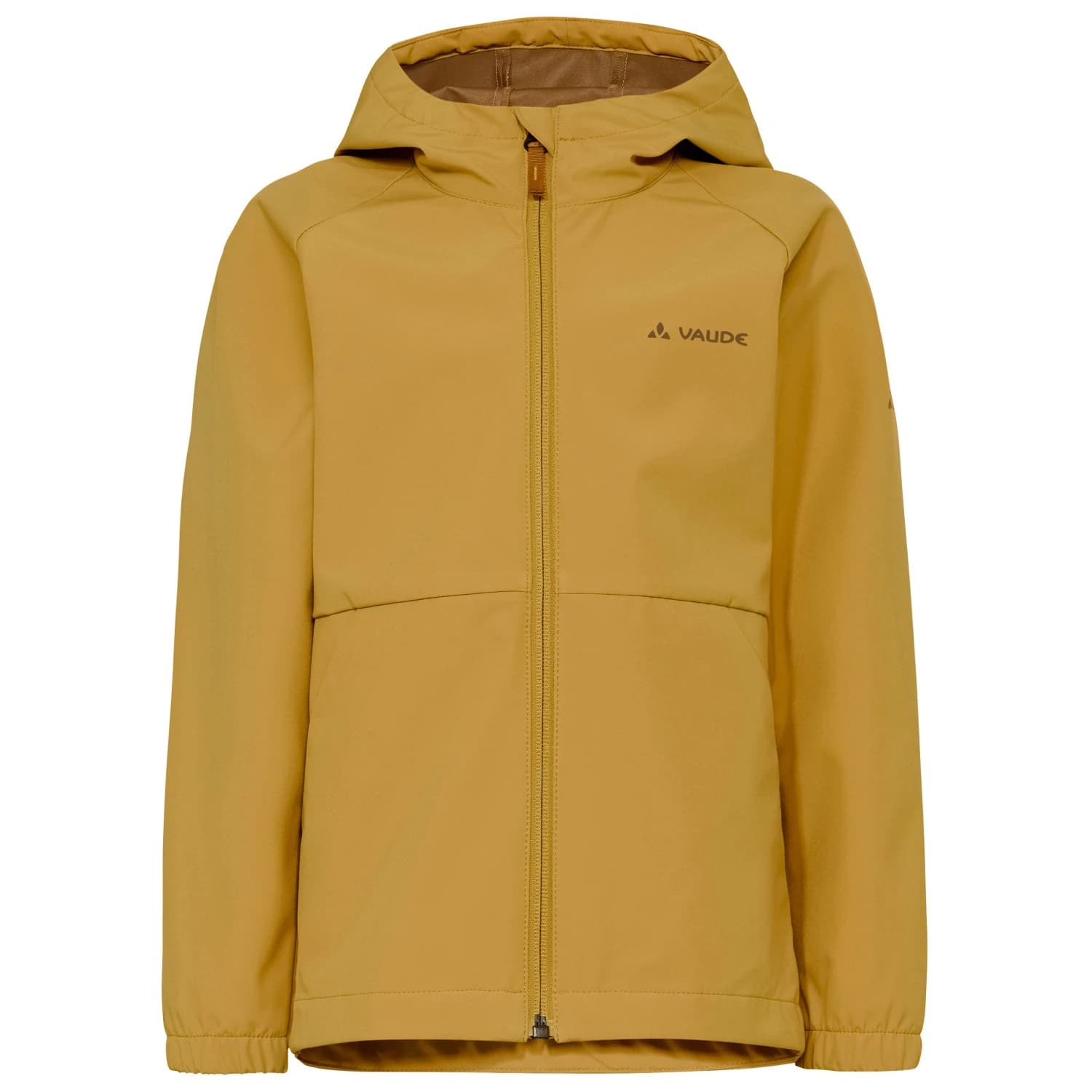 Детско софтшел яке Vaude Kid's Kinich Jacket Softshell jacket - Savanna