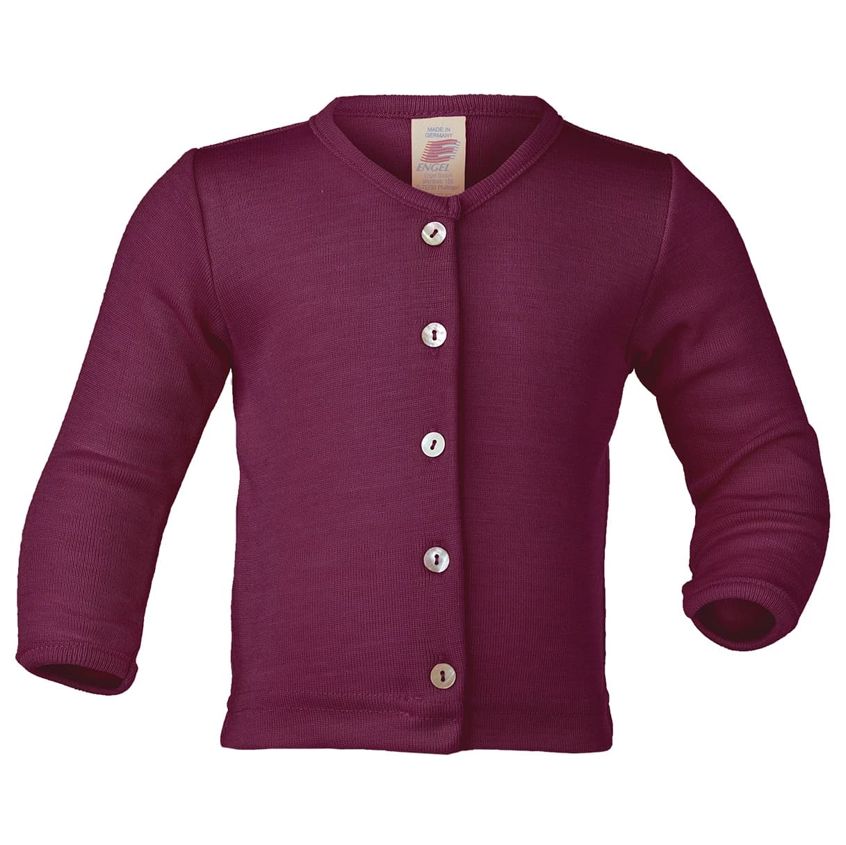 Вълнено яке Engel Baby-Cardigan Cardigan - Orchidee