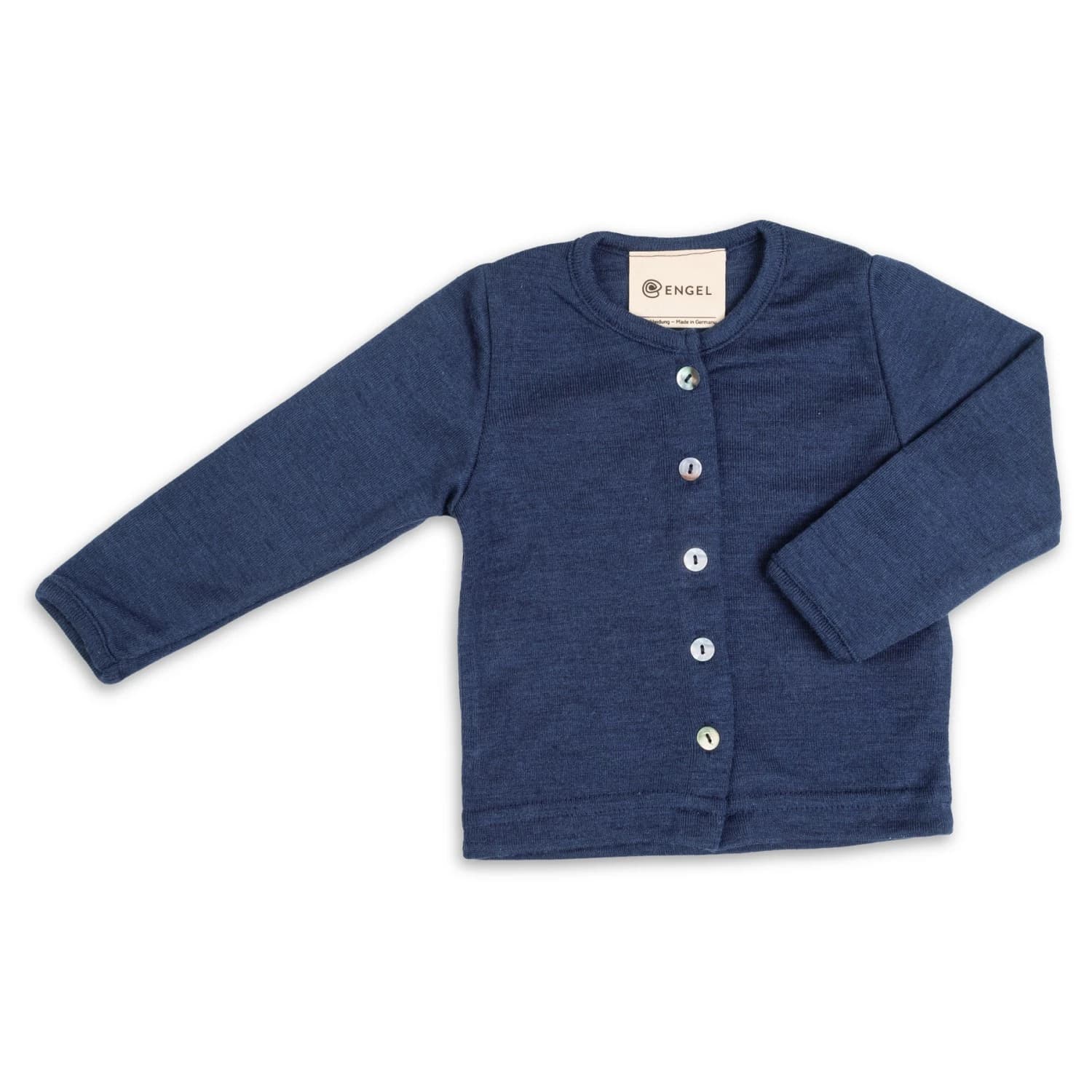 Вълнено яке Engel Baby-Cardigan Cardigan - Marine