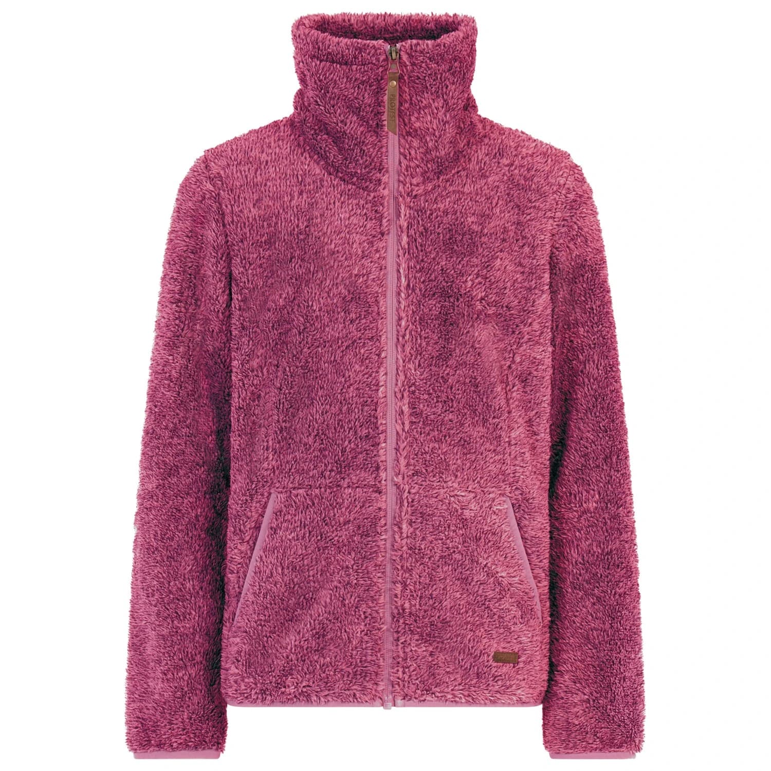 Поларено яке Protest Girl's PRTRiri JR Full Zip Top Fleece jacket - Vintage Pink