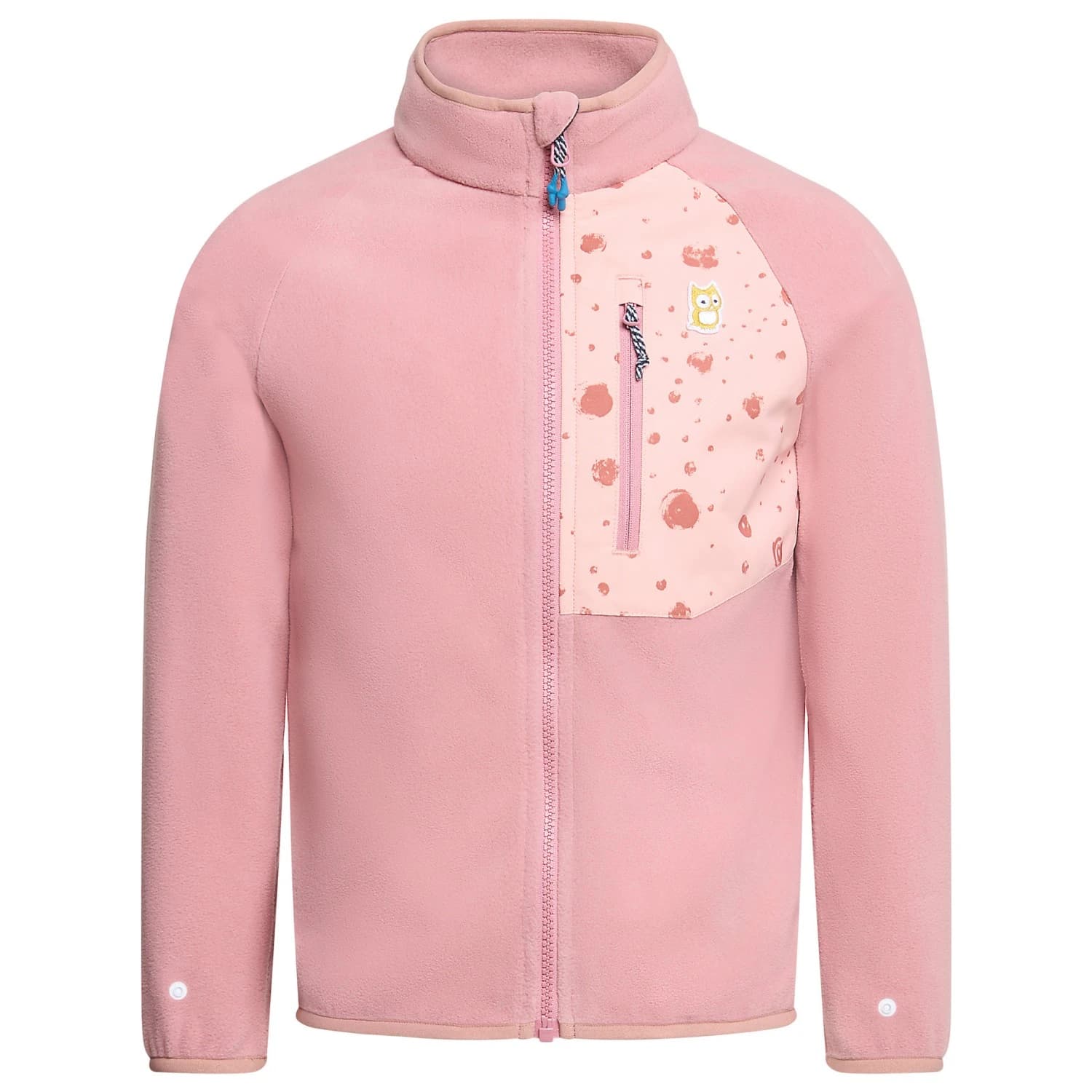 Детско поларено яке Namuk Kid's Avan Bio-Fleece Jacket - Dark Rose / Sunset Rose