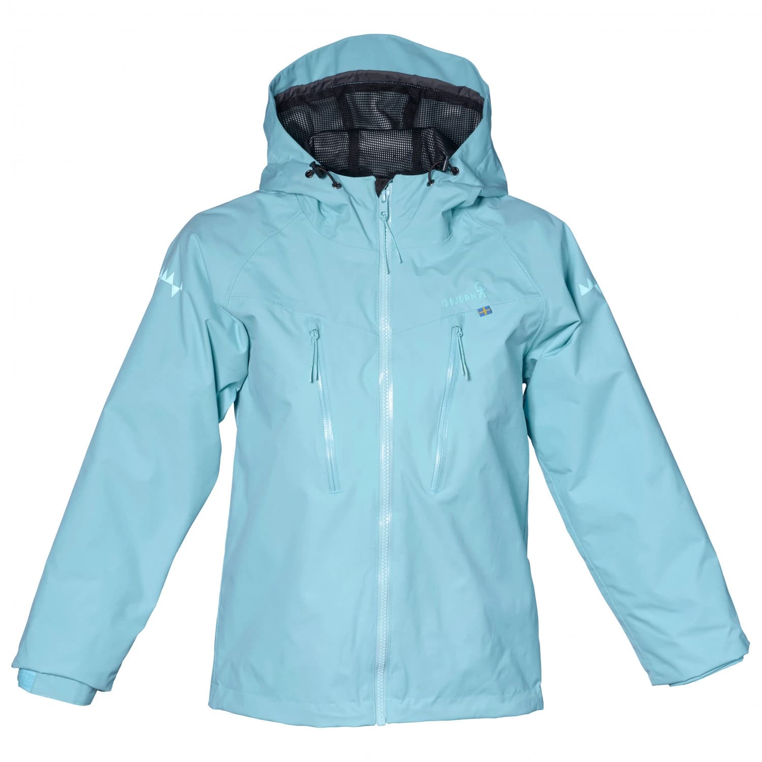 Водоустойчиво яке Isbjörn Teen's Monsune Hardshell Jacket Waterproof jacket - Mint