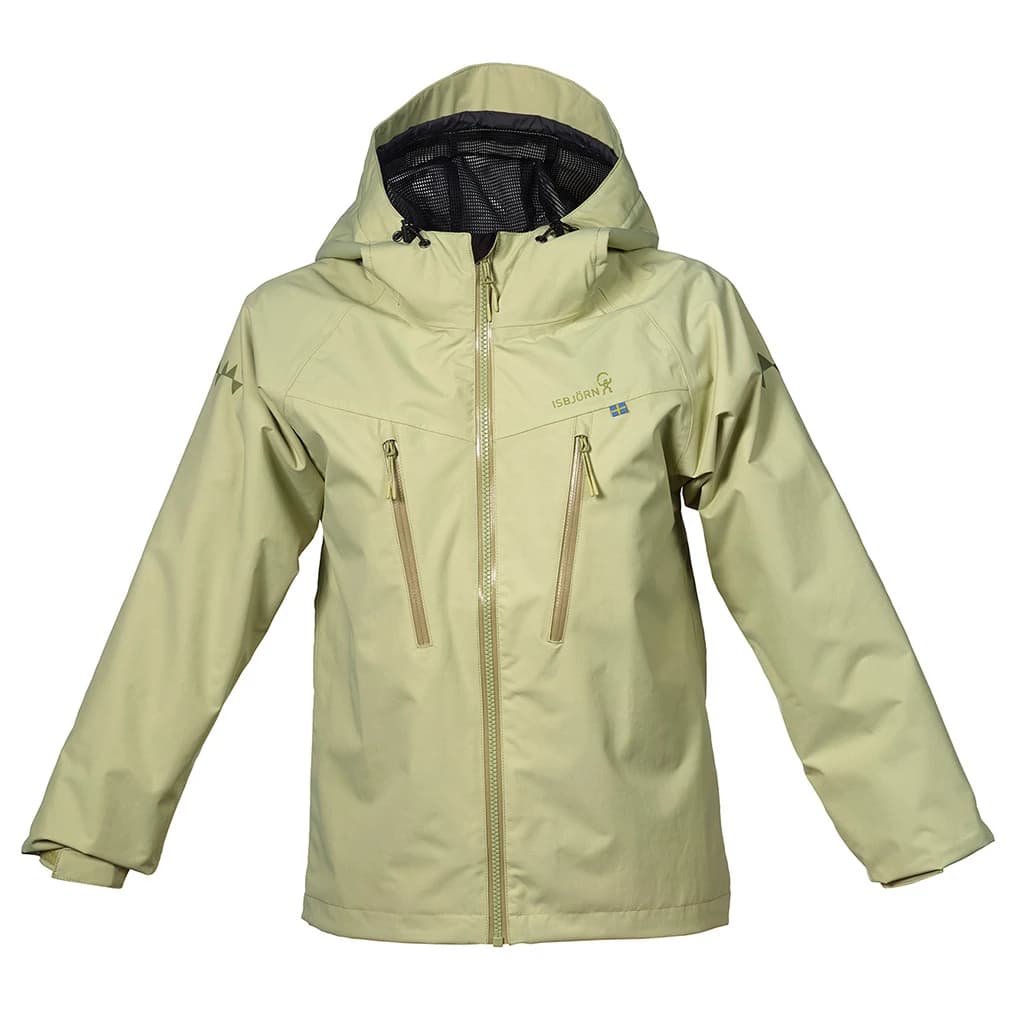 Водоустойчиво яке Isbjörn Teen's Monsune Hardshell Jacket Waterproof jacket - Forest Dew
