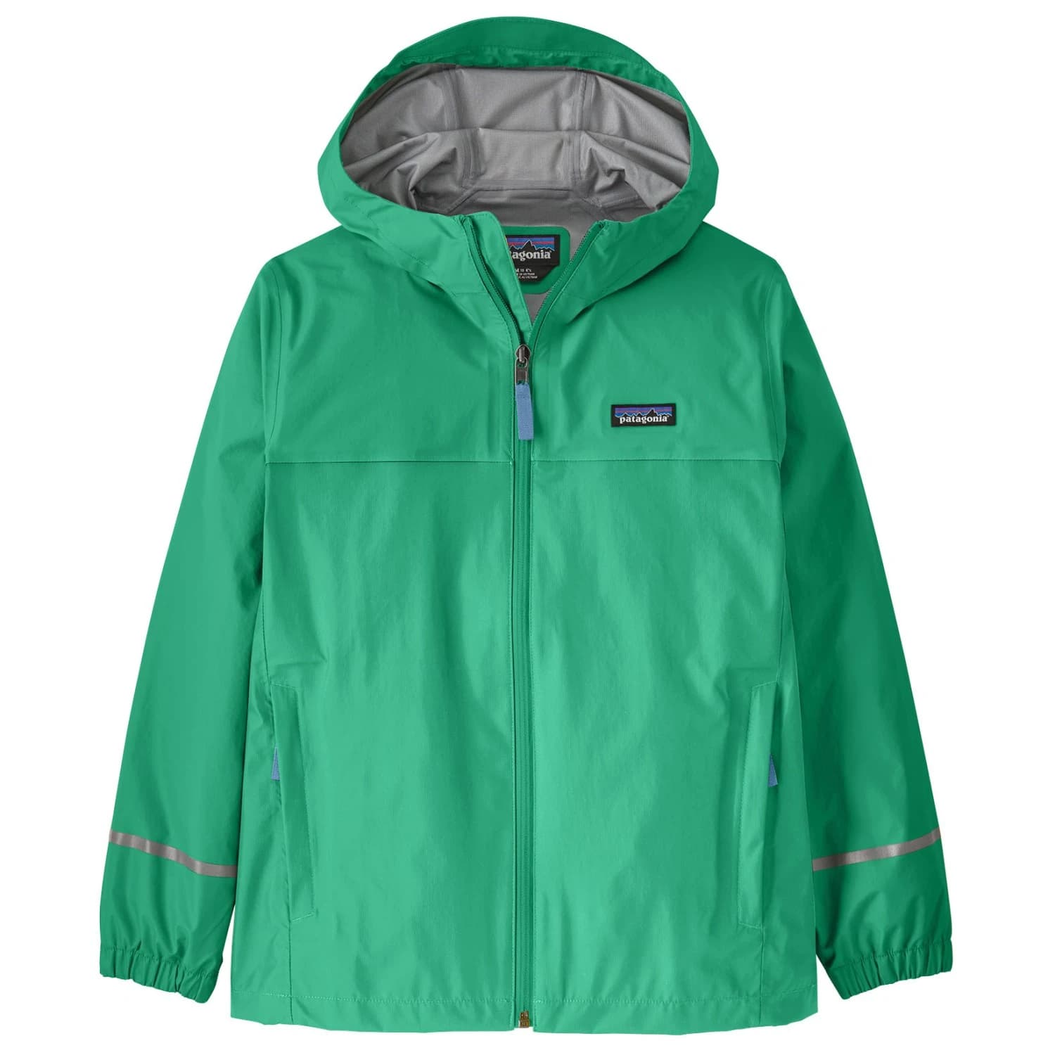 Детско водоустойчиво яке Patagonia Kid's Torrentshell 3L Jacket Waterproof jacket - Aqua Stone