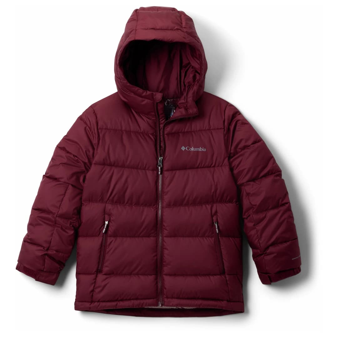 Детско синтетично яке Columbia Kid's Pike Lake II Hooded Jacket Winter jacket - Rich Wine
