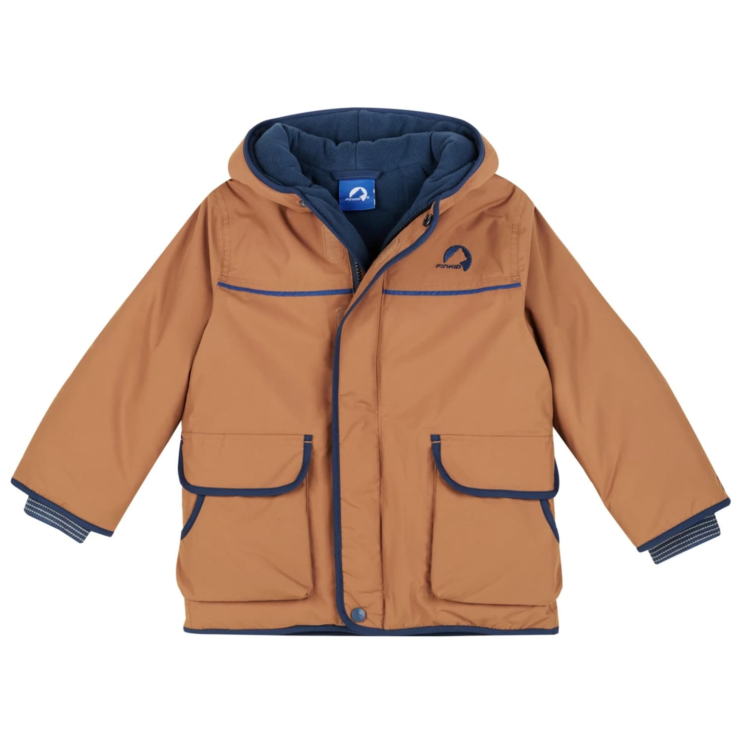 Детско зимно яке Finkid Kid's Talvi Sport Winter jacket - Almond / Denim