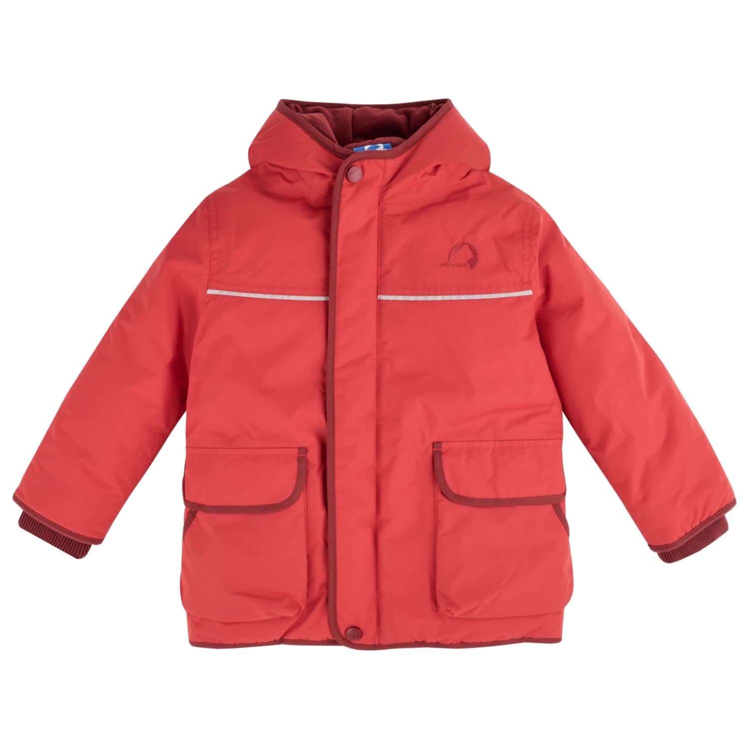 Детско зимно яке Finkid Kid's Talvi Sport Winter jacket - Lava / Cranberry