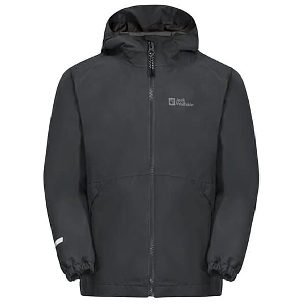 Детско 3-в-1 яке Jack Wolfskin Kid's Iceland 3-in-1 Jacket - Phantom