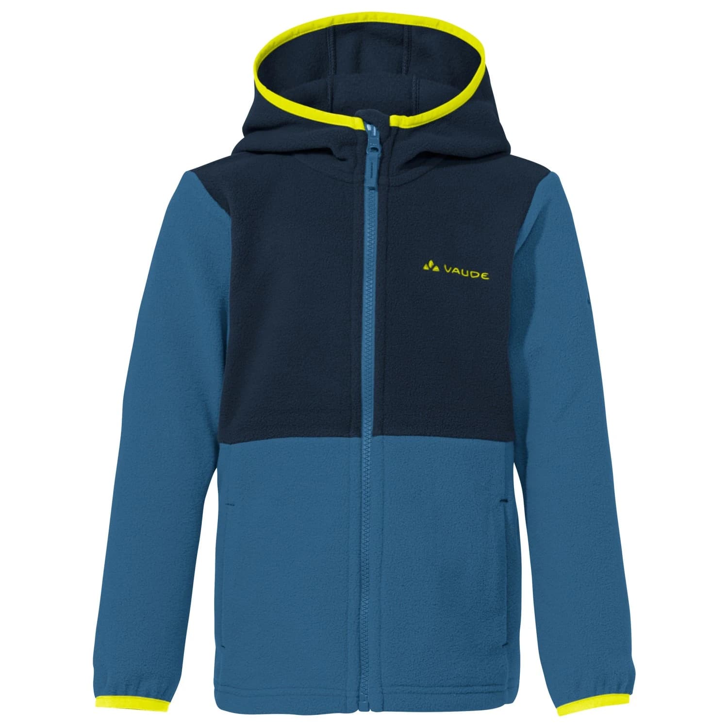 Детско поларено яке Vaude Kid's Pulex Hooded Jacket II Fleece jacket - Ultramarine