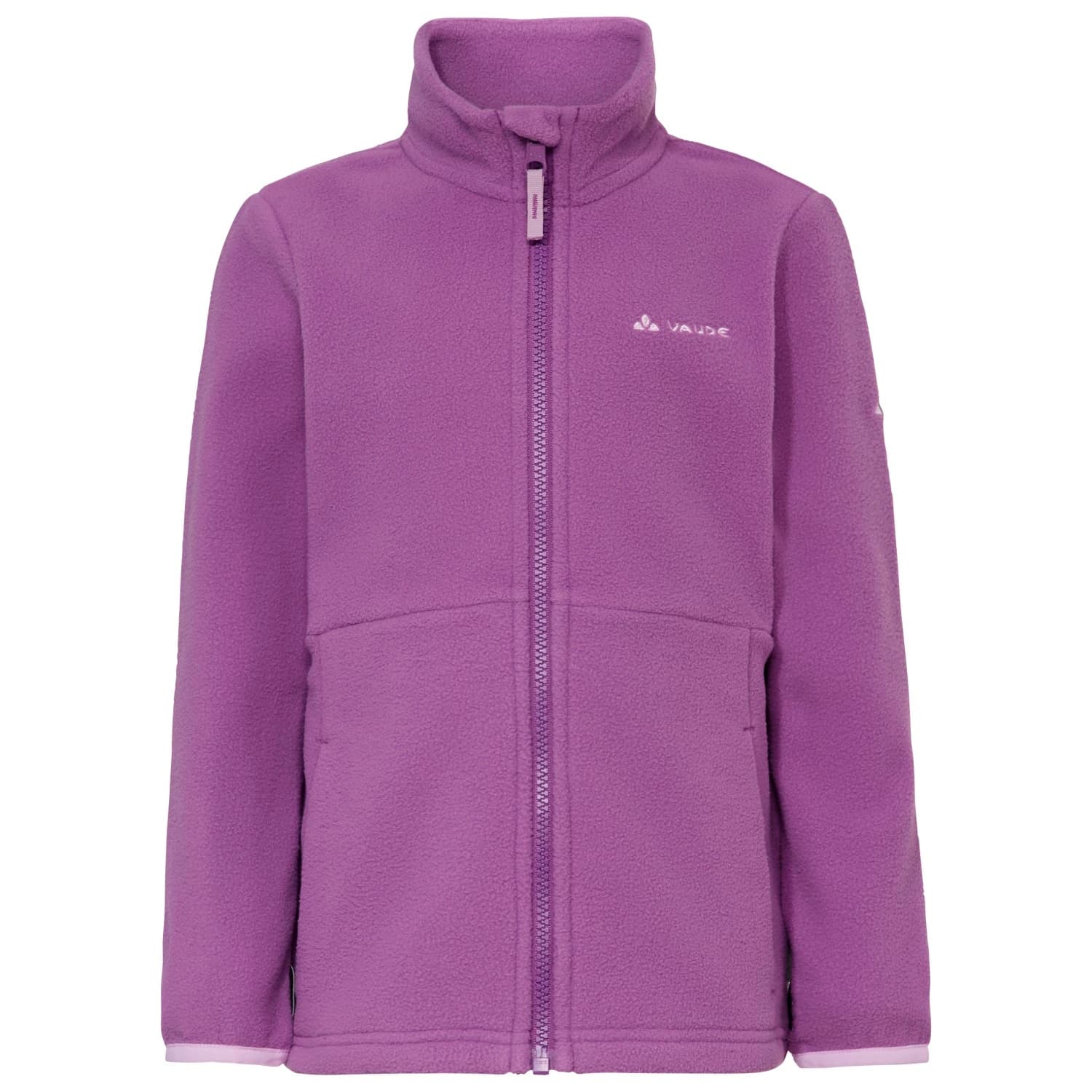 Детско поларено яке Vaude Kid's Pulex Jacket II Fleece jacket - Magenta