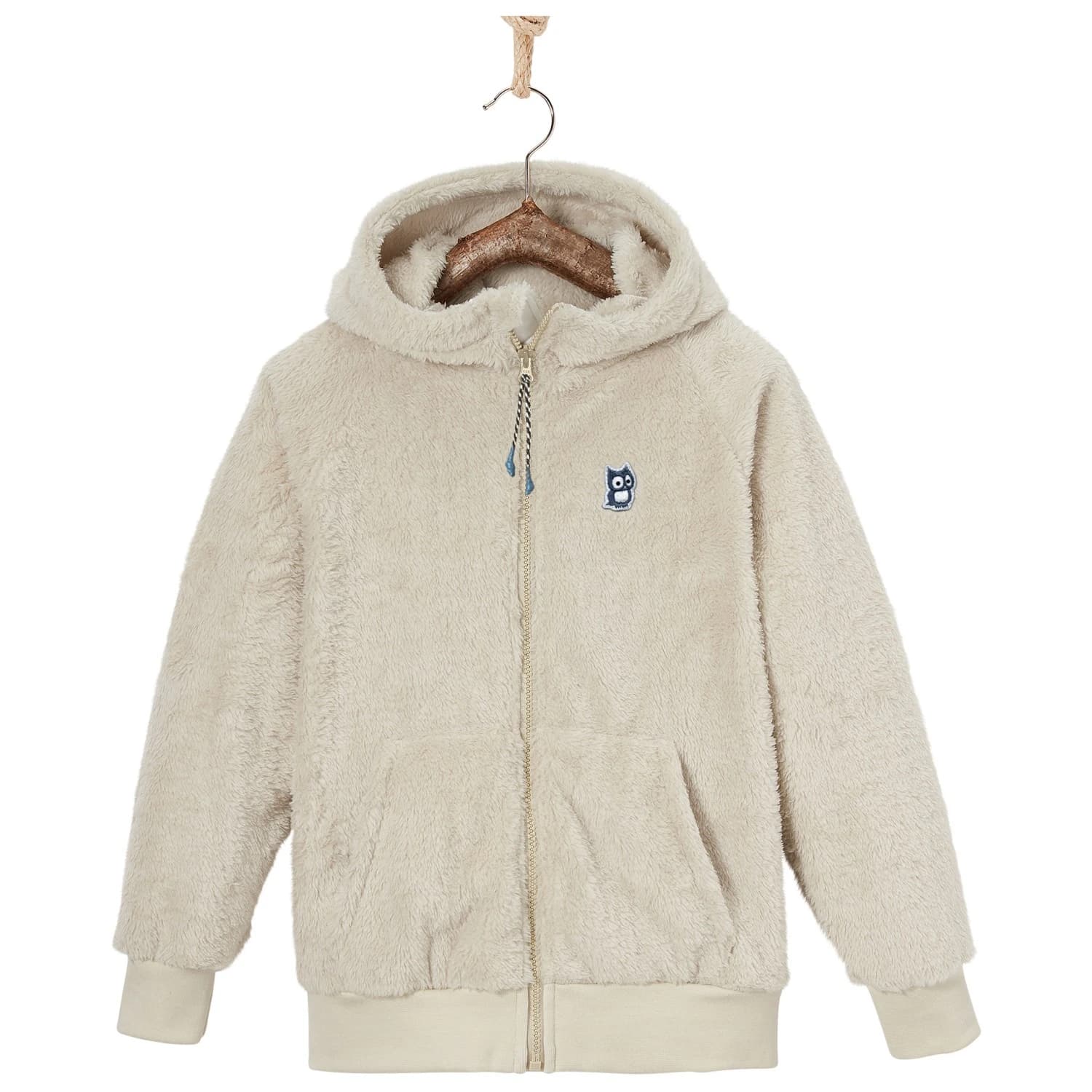 Детско поларено яке Namuk Kid's Panda High-Loft Fleece Jacket - Beige