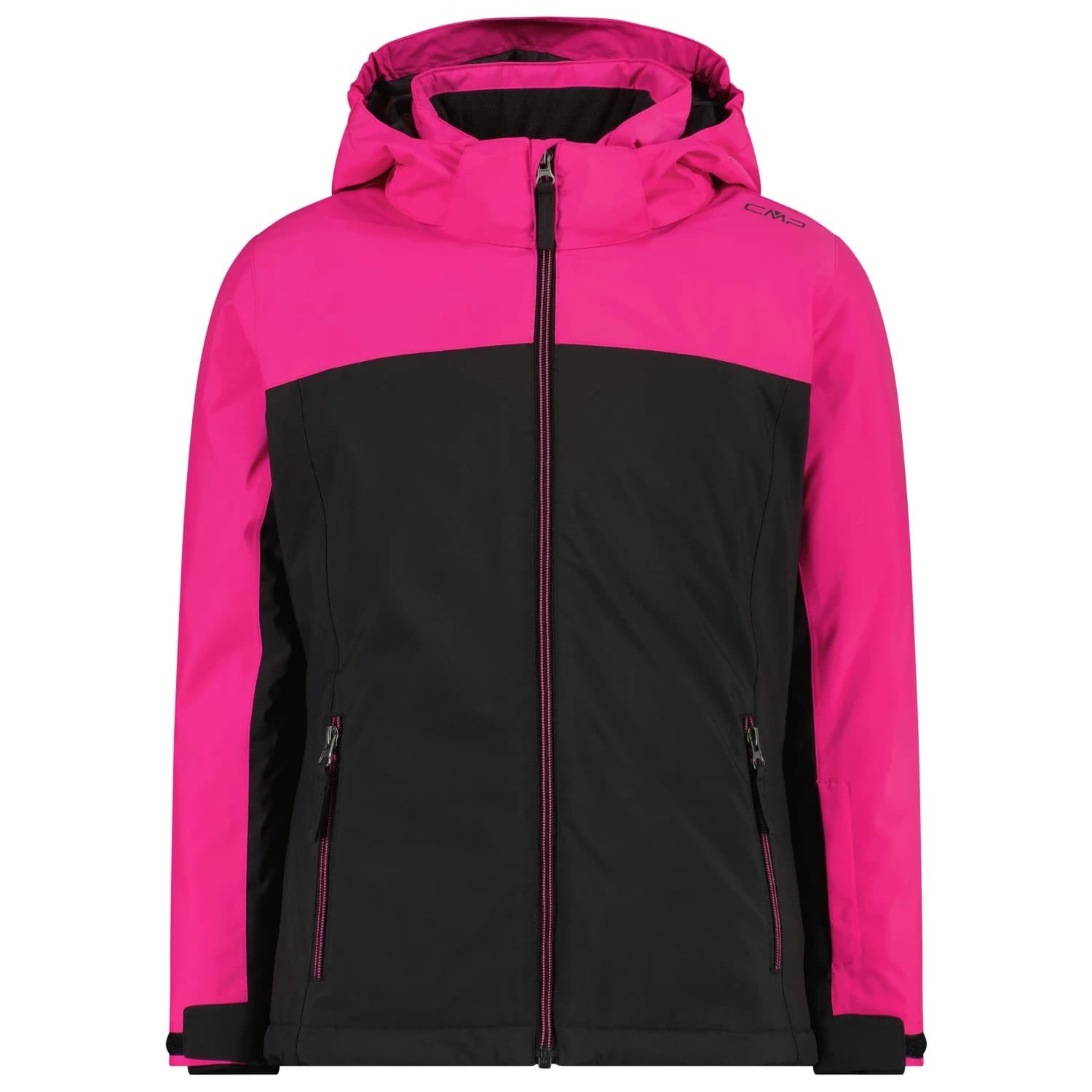 Ски яке CMP Girl's Jacket Snaps Hood Twill Ski jacket - Festival / Antracite