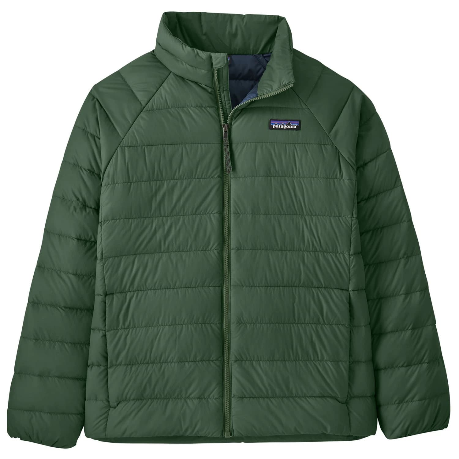Детско пухено яке Patagonia Kid's Down Sweater Down jacket - Canopy Green