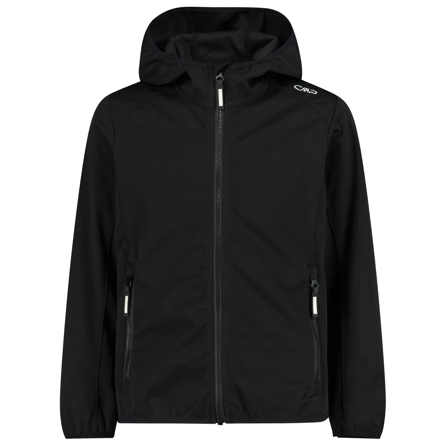 Софтшел яке CMP Girl's Jacket Fix Hood Light Softshell Softshell jacket - Nero